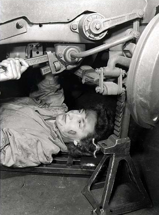 Car Craft Automotive technician working on a vehicle in the Kelowna shop